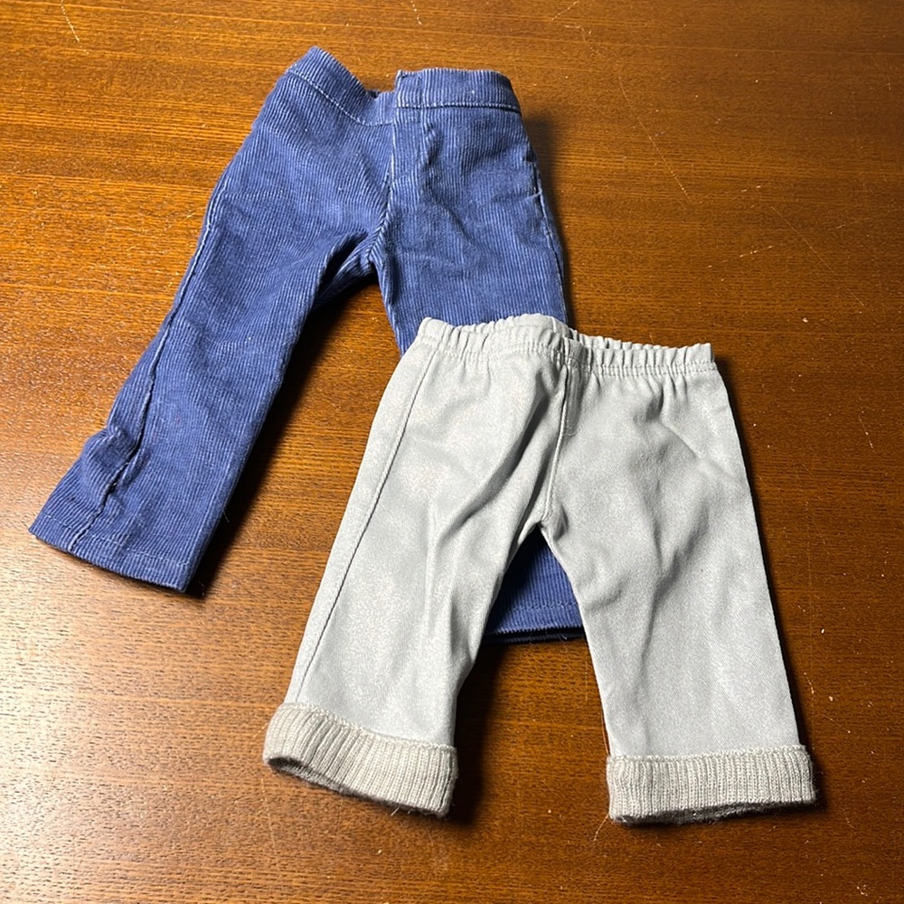 American Girl Doll Pants x2